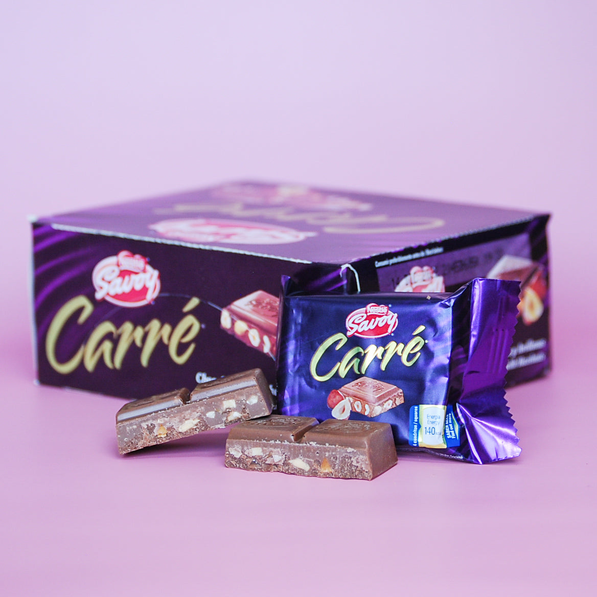 Milk chocolate with hazelnut (25gr)