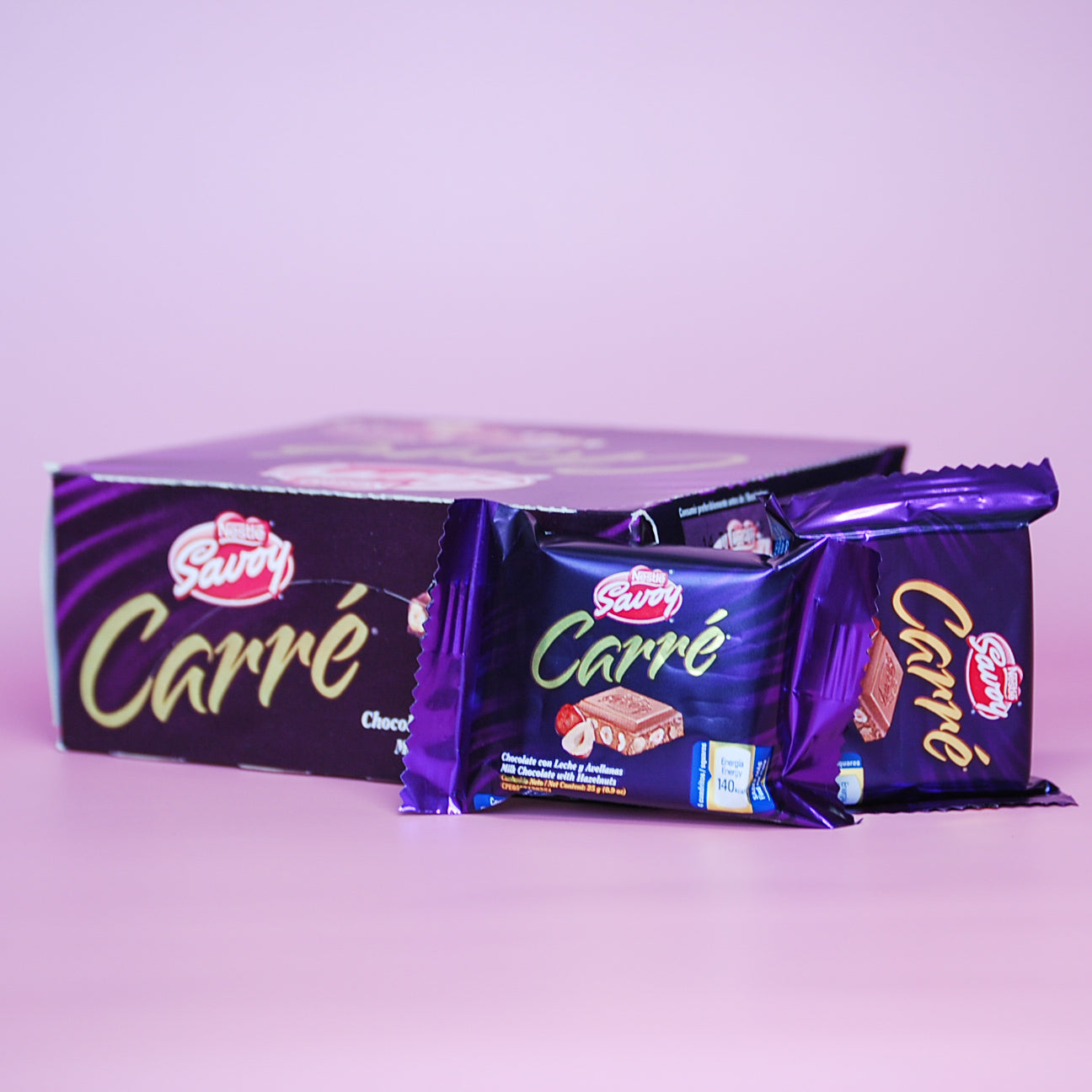 Milk chocolate with hazelnut (25gr)