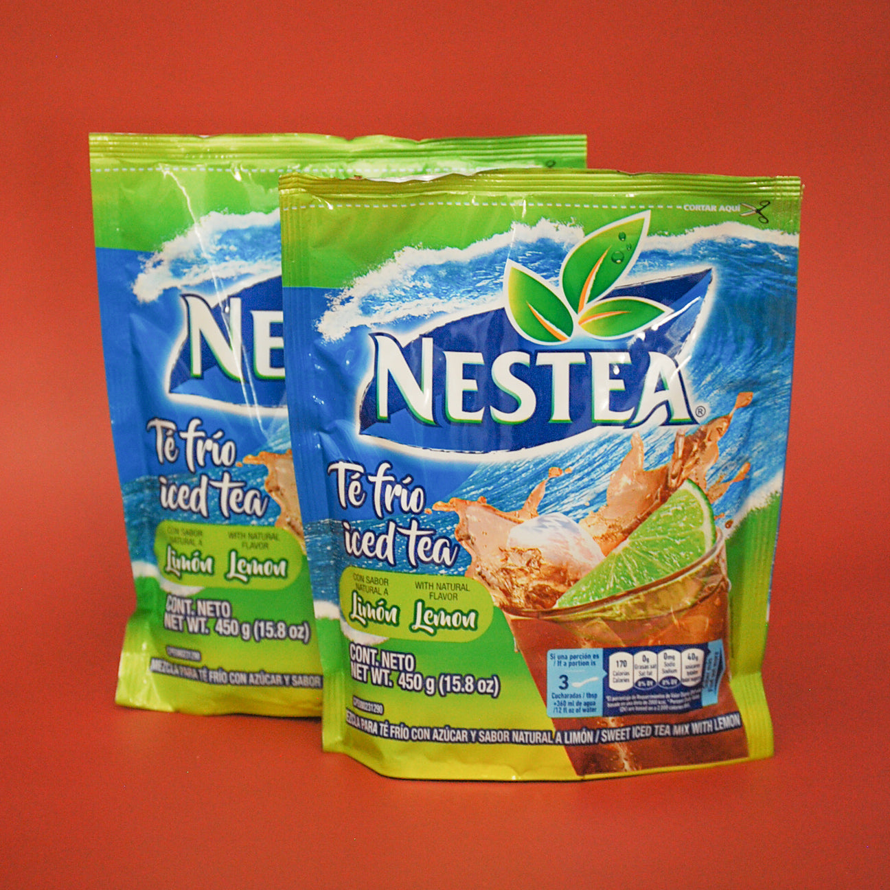 Sweet iced tea mix with lemon (15.8oz)